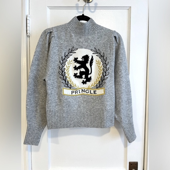 NEW H&M x Pringle of Scotland Knit Mock-turtleneck Sweater - Picture 4 of 6